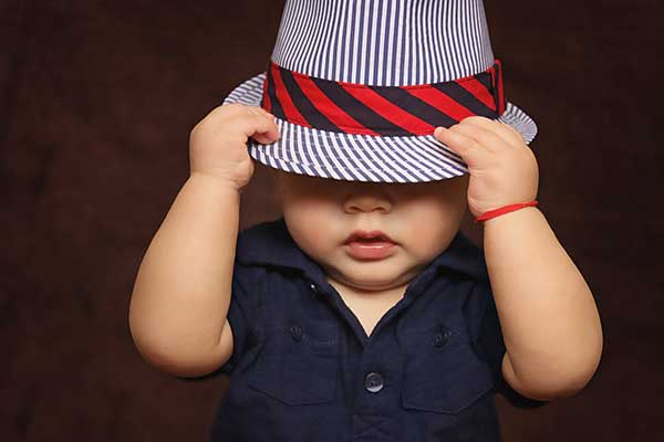 Future ladies' man… Or maybe a men's man