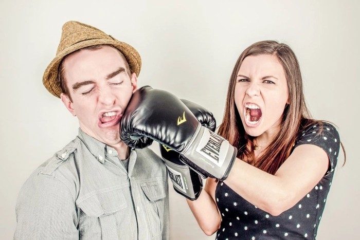 I argue in front of my kids