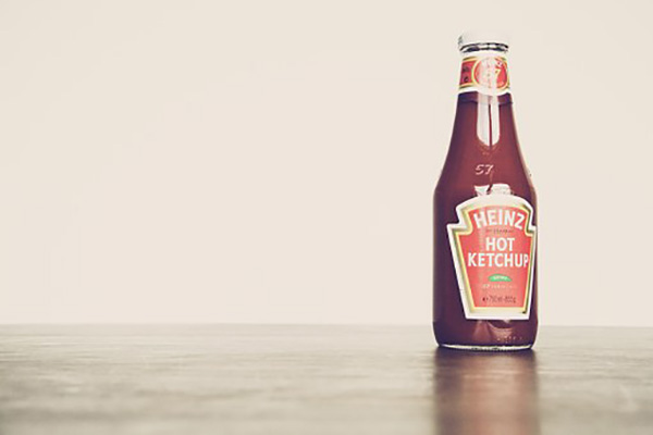 Put some ketchup on it!